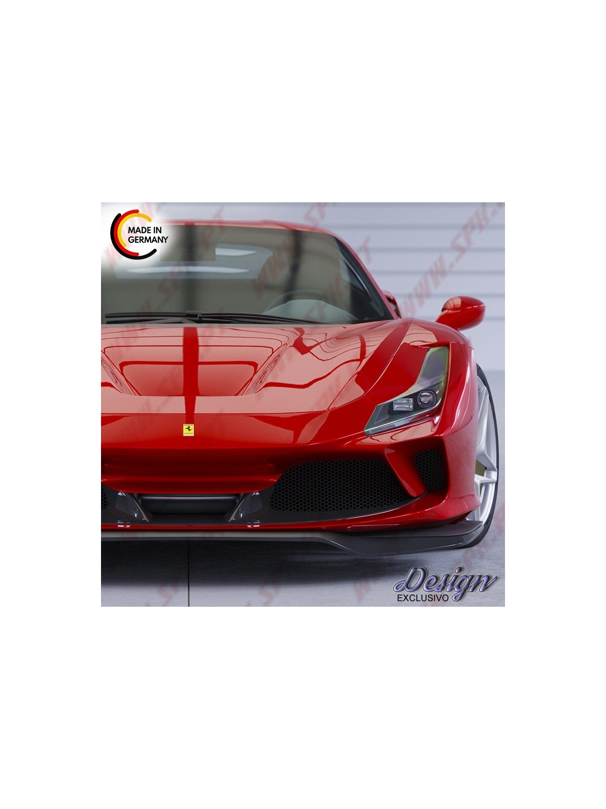 Lip Spoiler Frontal - Ferrari F8 Tributo / Spider (2019-) Lip Spoiler Frontal - Ferrari F8 Tributo / Spider (2019-)