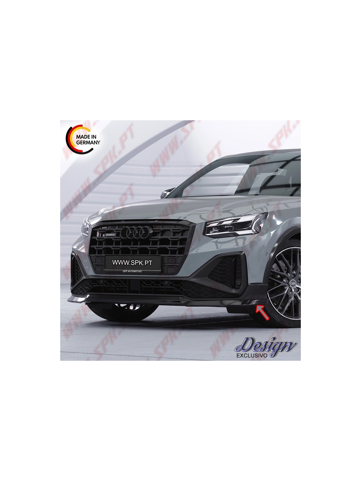 Lip Spoiler Frontal - Audi Q2 GA S-Line (2020-)
