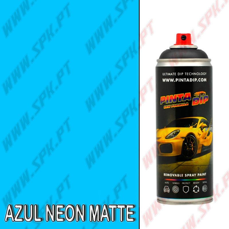 Spray 400ml Pinta Dip - Azul Neon Matte Spray 400ml Pinta Dip - Azul Neon Matte