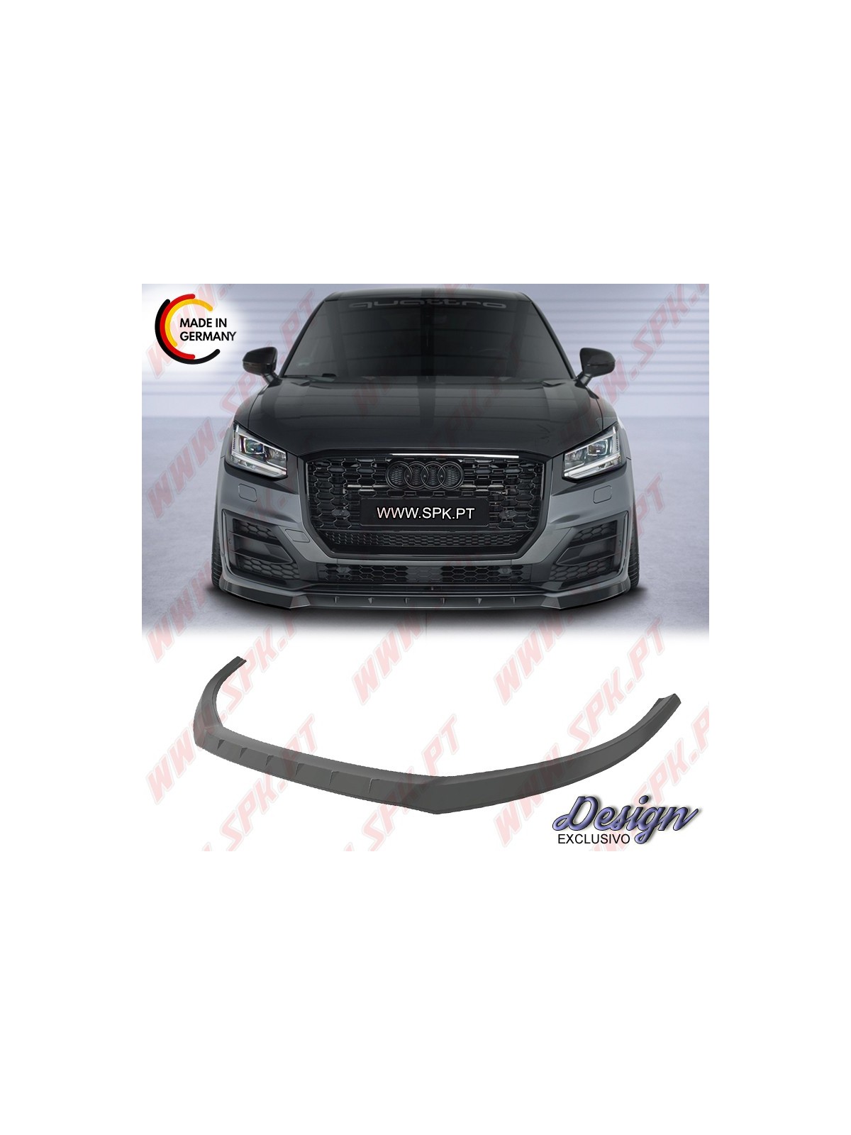 Lip Spoiler Frontal - Audi Q2 GA S-Line (2016-2020) Lip Spoiler Frontal - Audi Q2 GA S-Line (2016-2020)