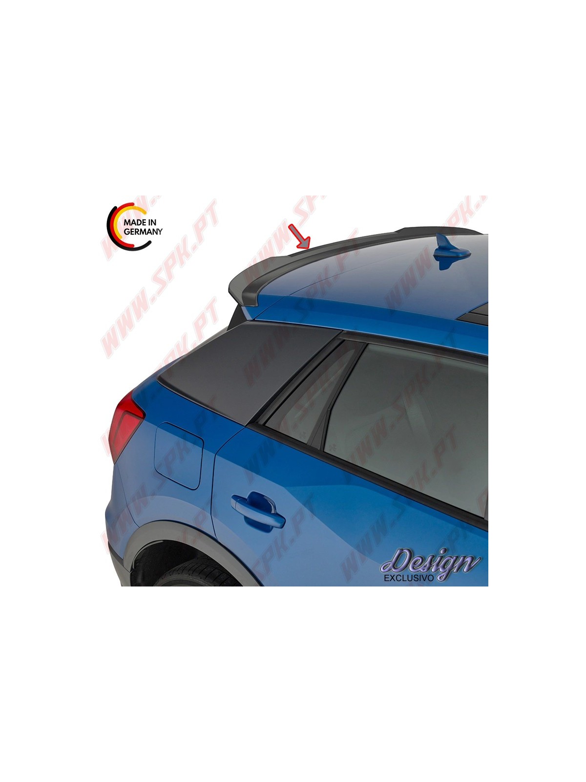 Extensão de Aileron - Audi Q2 GA (2016-2020)