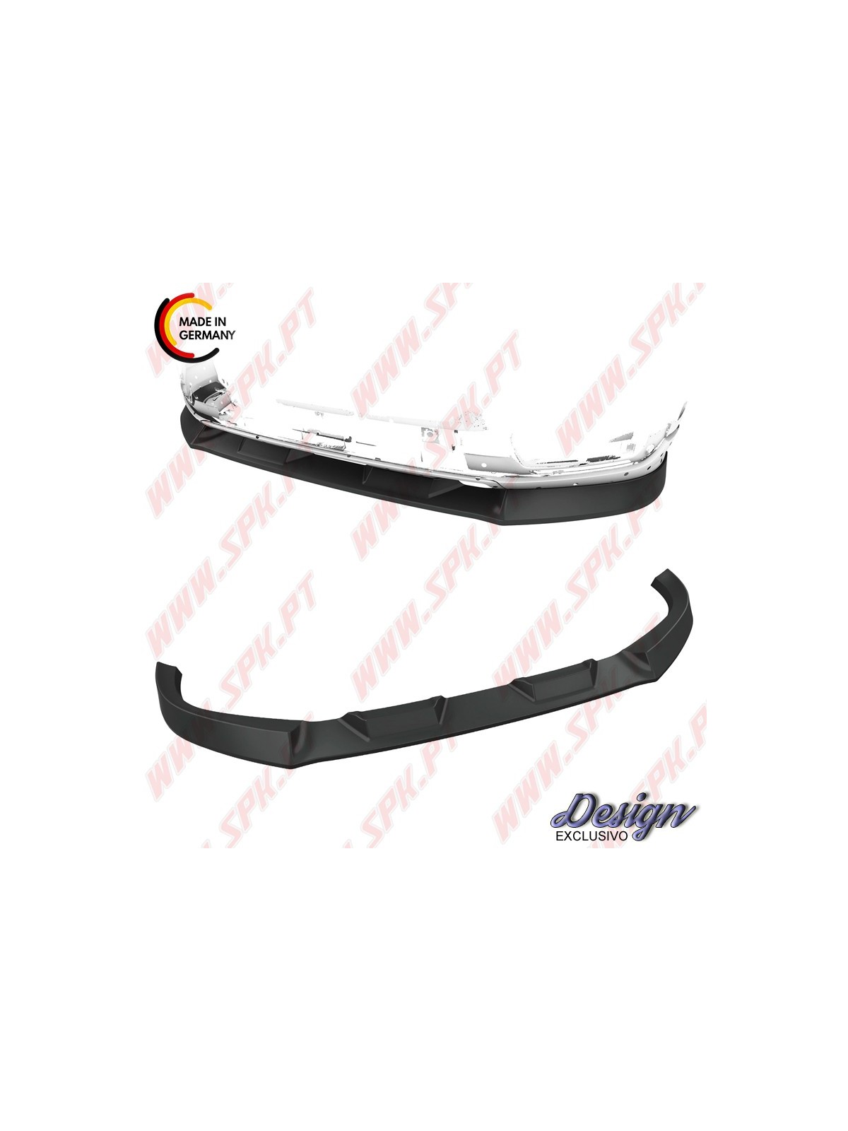 Lip Spoiler Frontal - Audi Q2 GA "Standard" (2016-2020)