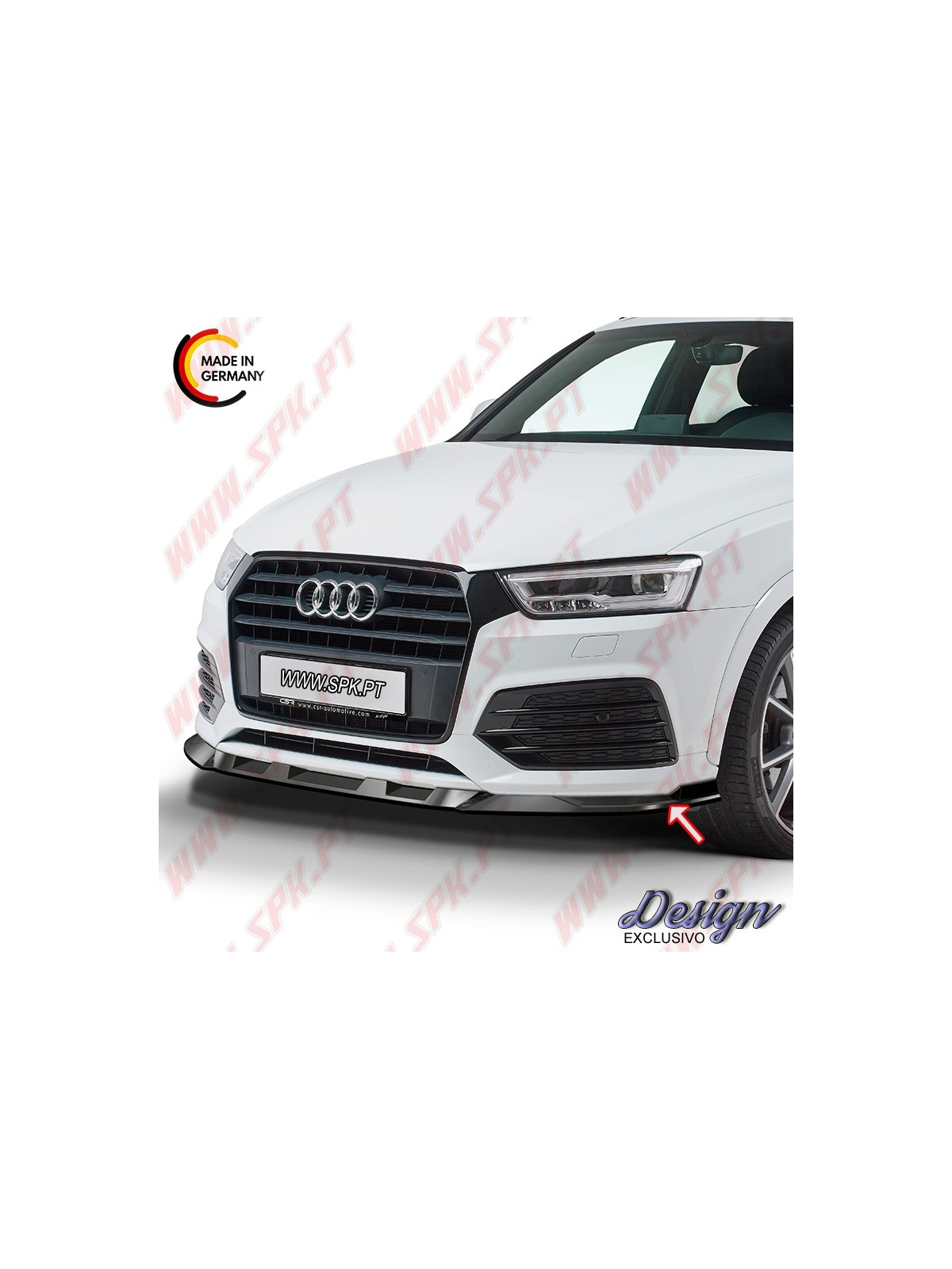 Lip Spoiler Frontal - Audi Q3 8U S-Line (2014-2018)