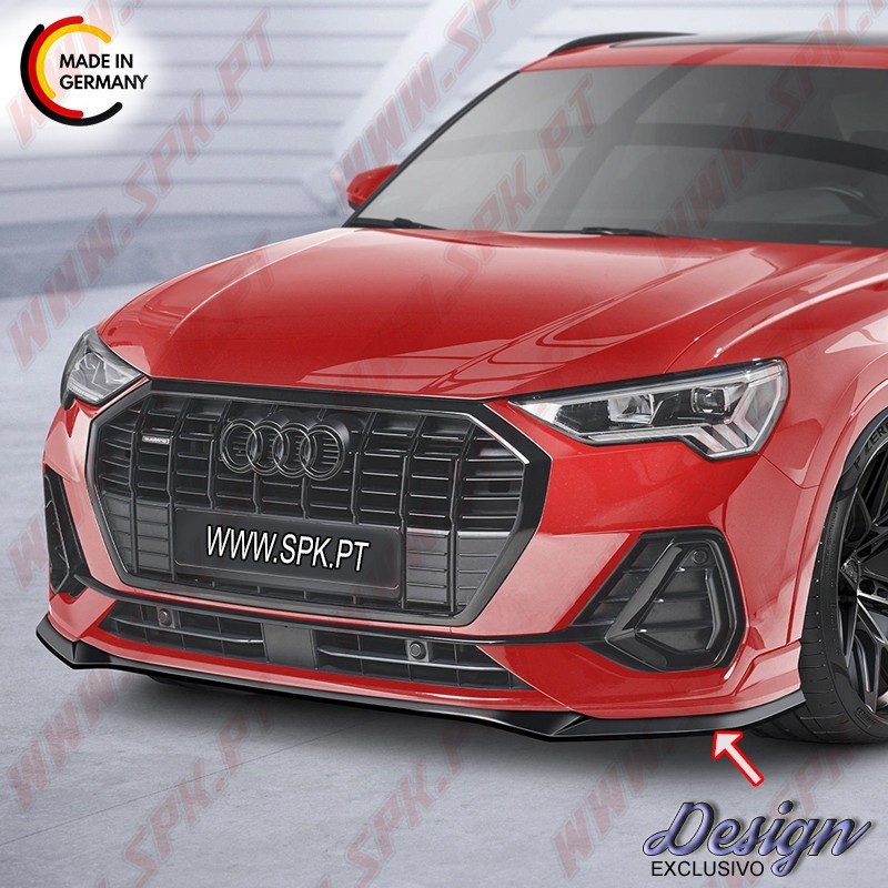 Lip Spoiler Frontal - Audi Q3 F3 S-Line (2018-) Lip Spoiler Frontal - Audi Q3 F3 S-Line (2018-)