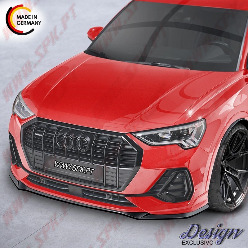 Lip Spoiler Frontal - Audi Q3 F3 S-Line (2018-) Lip Spoiler Frontal - Audi Q3 F3 S-Line (2018-)