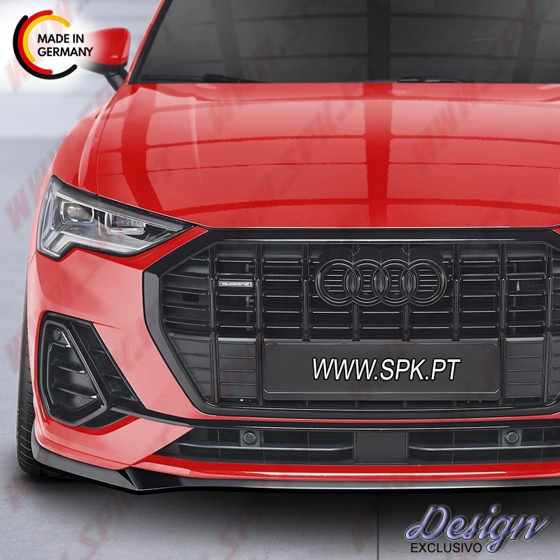 Lip Spoiler Frontal - Audi Q3 F3 S-Line (2018-) Lip Spoiler Frontal - Audi Q3 F3 S-Line (2018-)