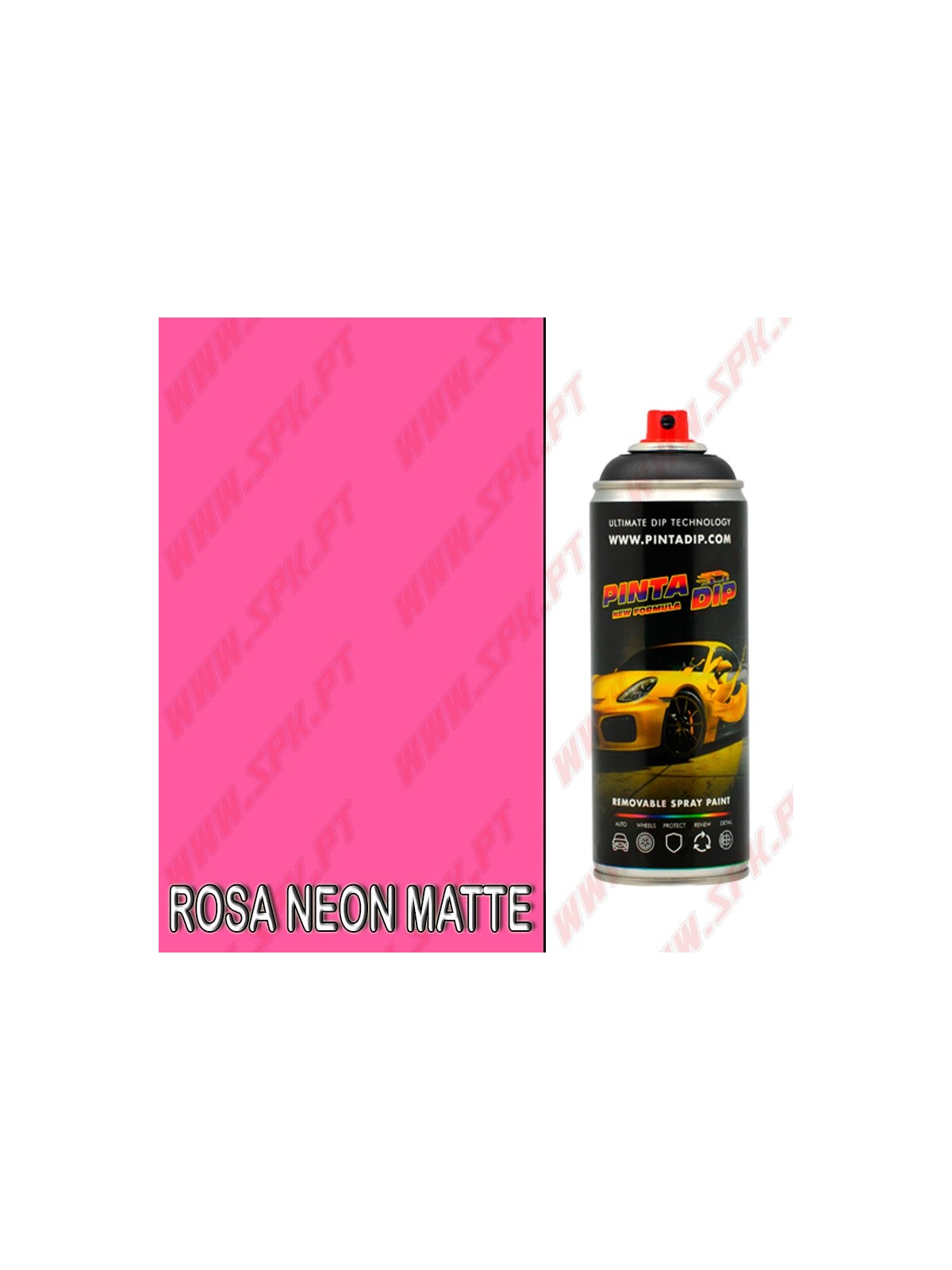 Spray 400ml Pinta Dip - Rosa Neon Matte