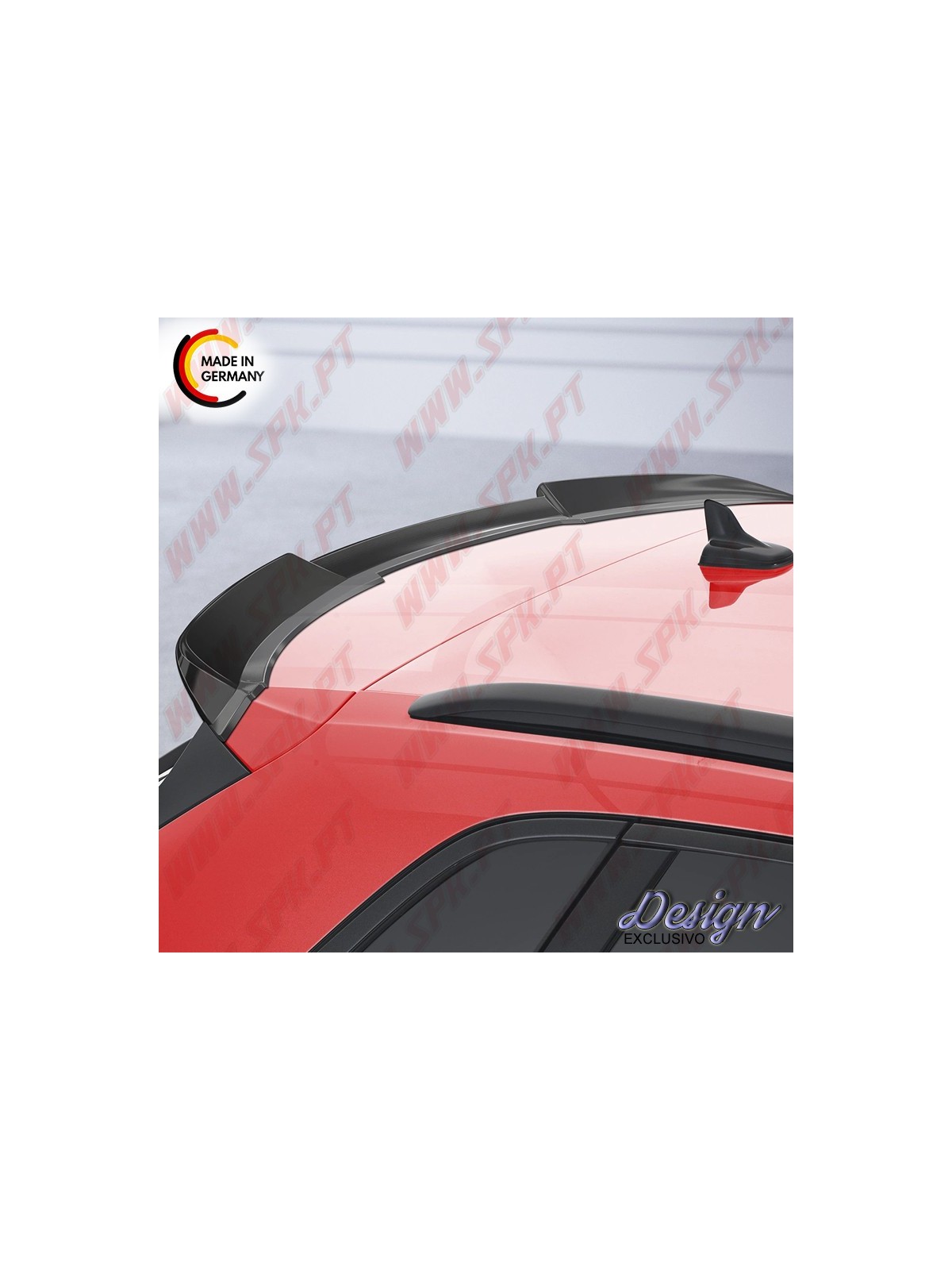 Extensão de Aileron - Audi Q3 F3 (2018-)