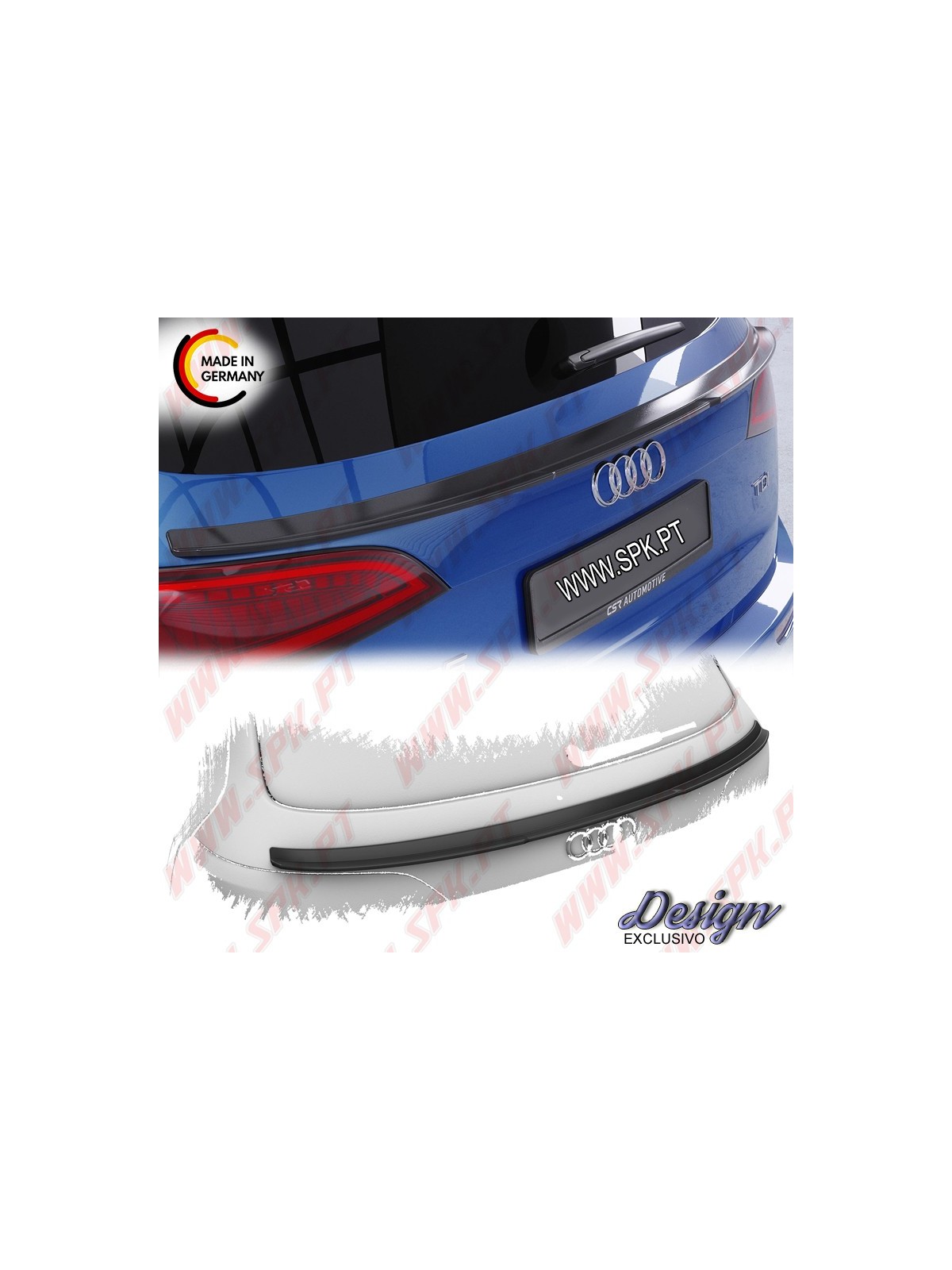 Aileron Traseiro Inferior - Audi Q5 S-Line / SQ5 - 8R (2012-2017) Aileron Traseiro Inferior - Audi Q5 S-Line / SQ5 - 8R (2012-2017)