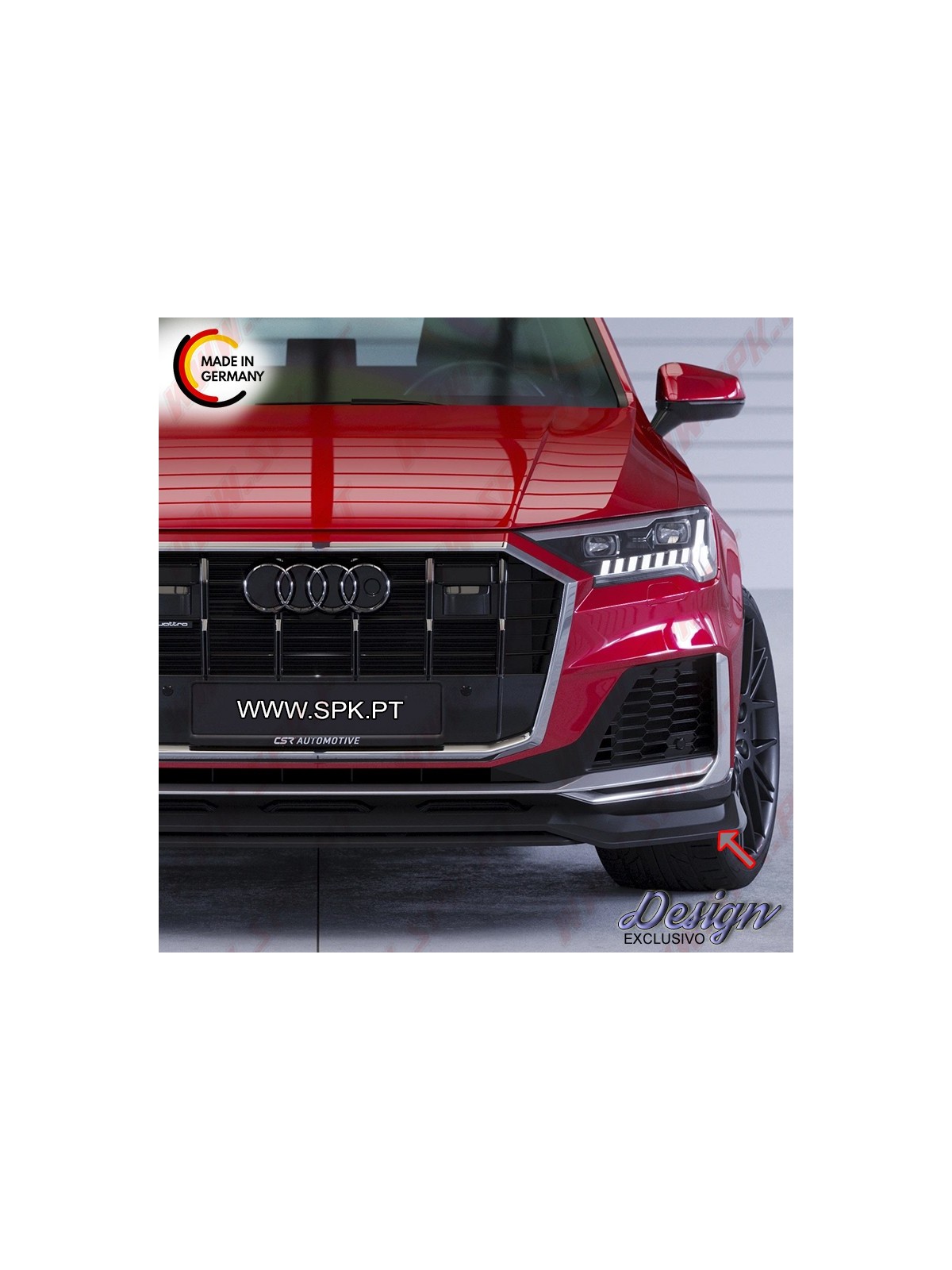 Lip Spoiler Frontal - Audi Q7 4M S-Line /SQ7 4M (2019-)