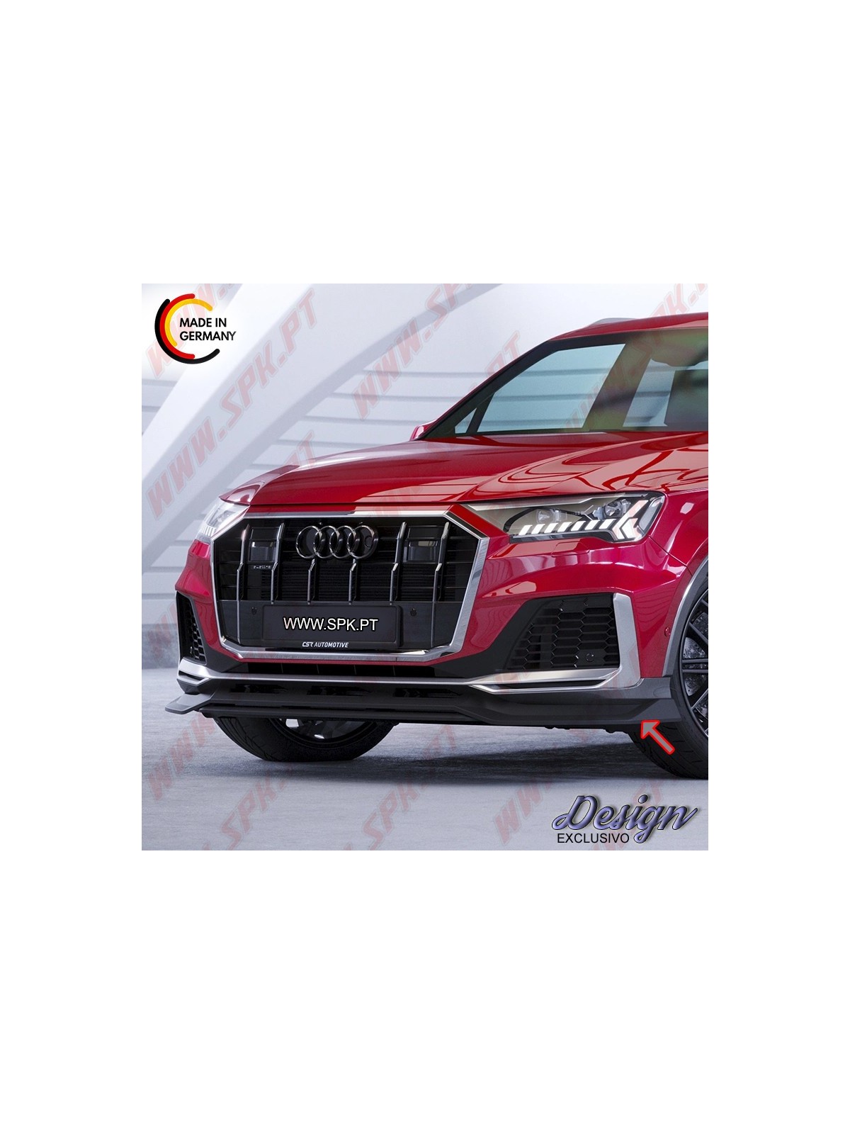 Lip Spoiler Frontal - Audi Q7 4M S-Line /SQ7 4M (2019-)