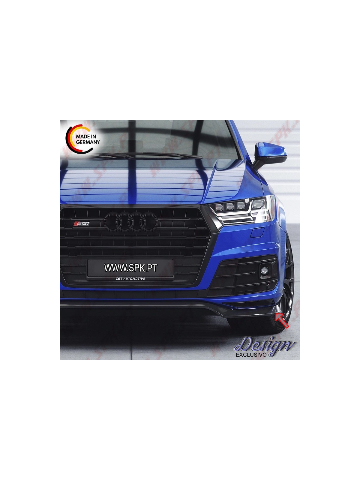 Lip Spoiler Frontal - Audi Q7 4M S-Line / SQ7 4M (2015-2019)