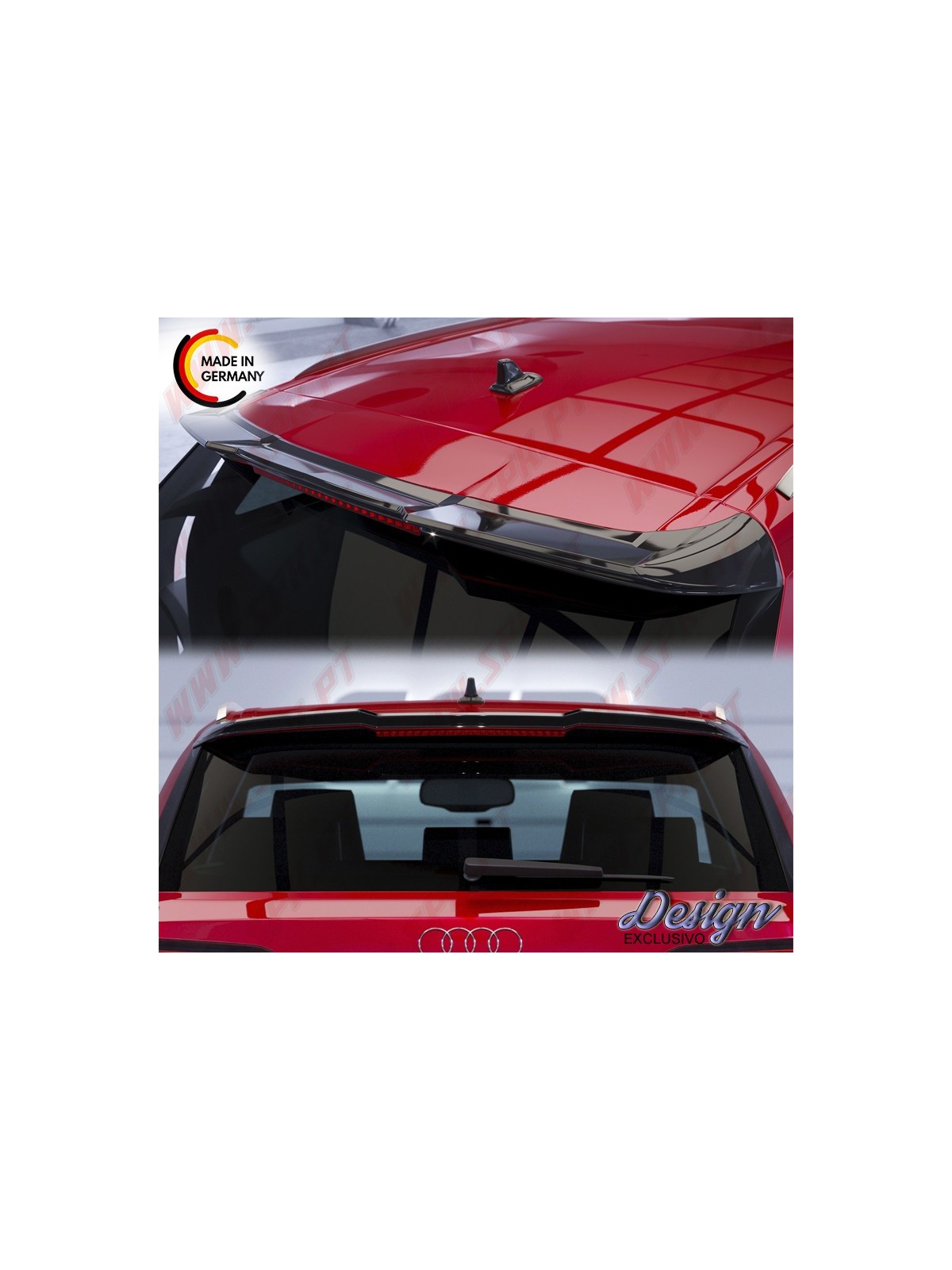 Extensão de Aileron - Audi Q7 4M S-Line / SQ7 4M (2015-)