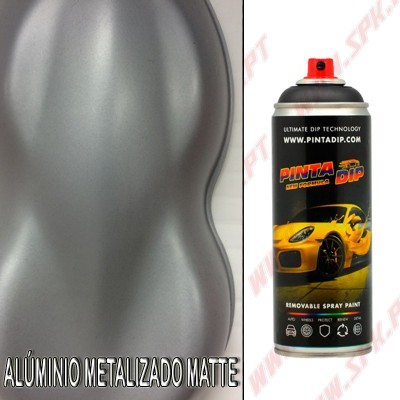 Spray 400ml Pinta Dip - Alúminio Metalizado Matte