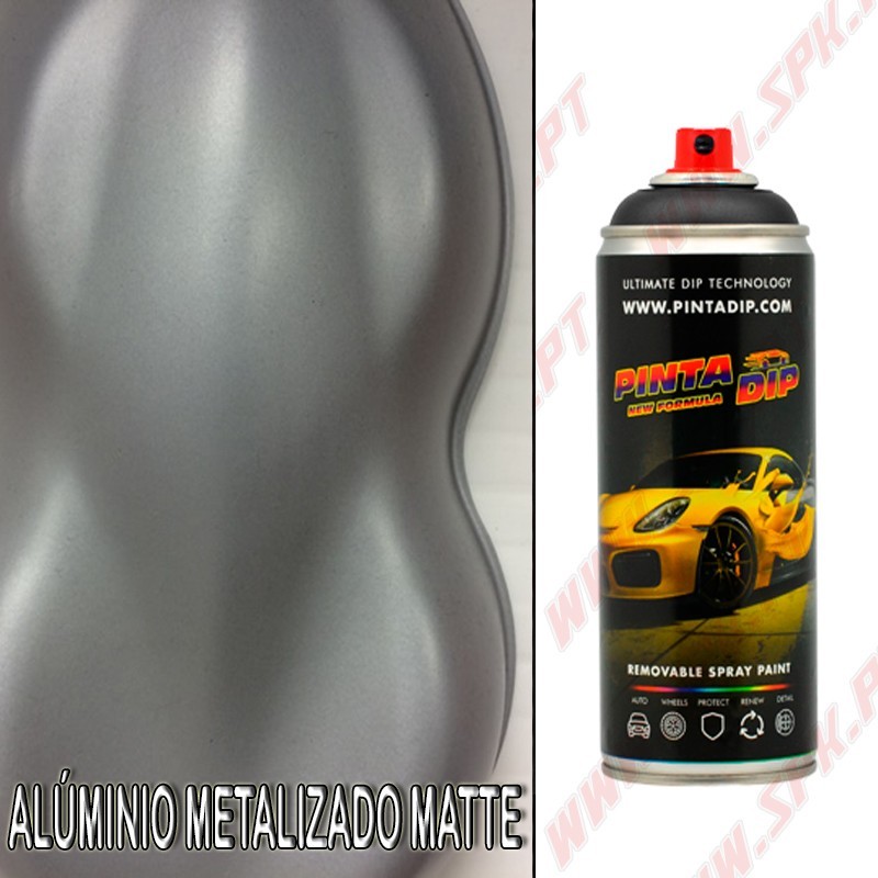 Spray 400ml Pinta Dip - Alúminio Metalizado Matte