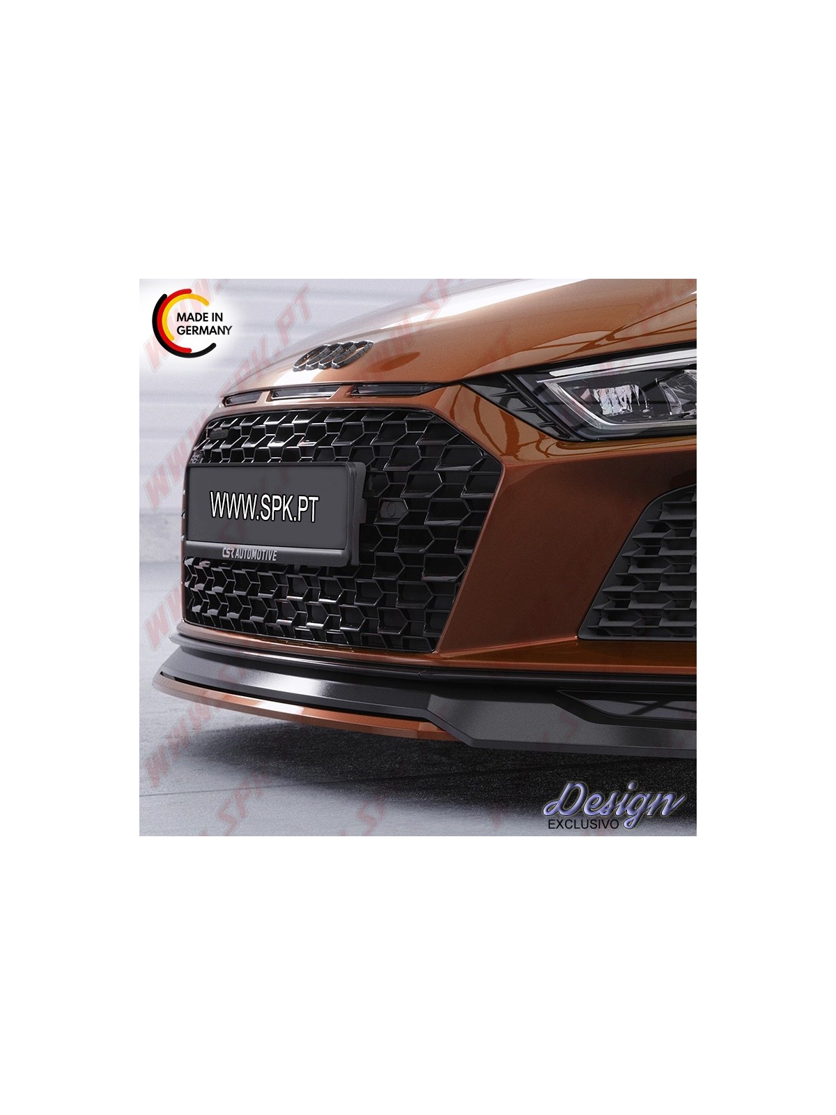 Lip Spoiler Frontal - Audi R8 4S Coupe Facelift (2019-)