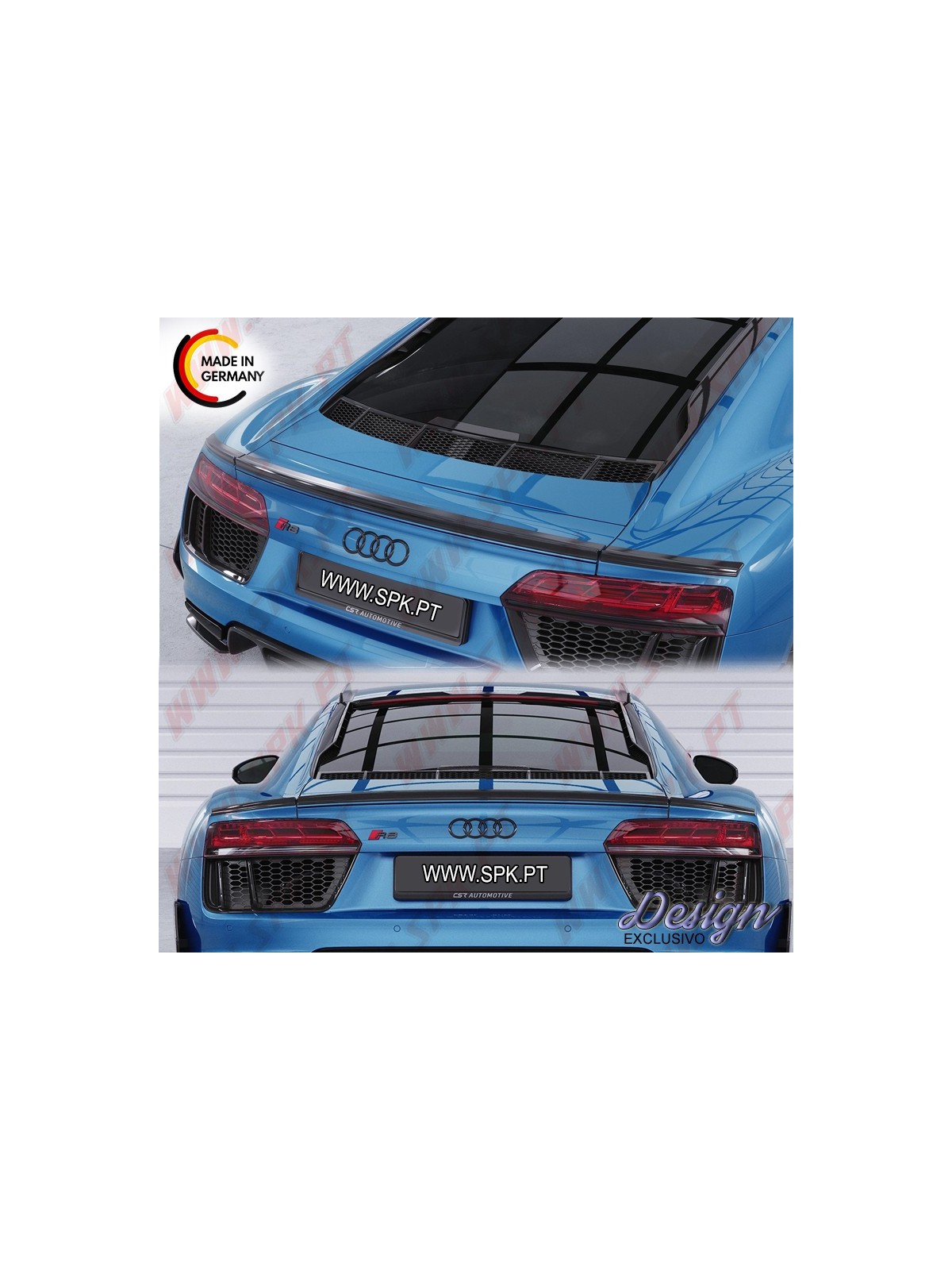 Aileron Traseiro - Audi R8 4S Coupe (2015-2024) Aileron Traseiro - Audi R8 4S Coupe (2015-2024)