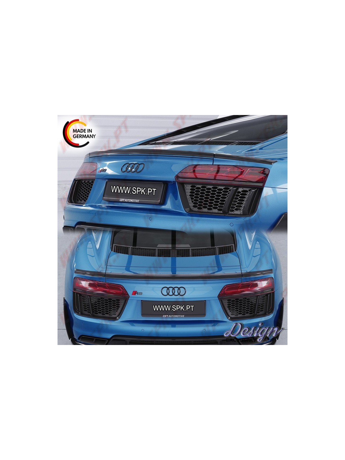 Aileron Traseiro - Audi R8 4S Coupe (2015-2024) Aileron Traseiro - Audi R8 4S Coupe (2015-2024)