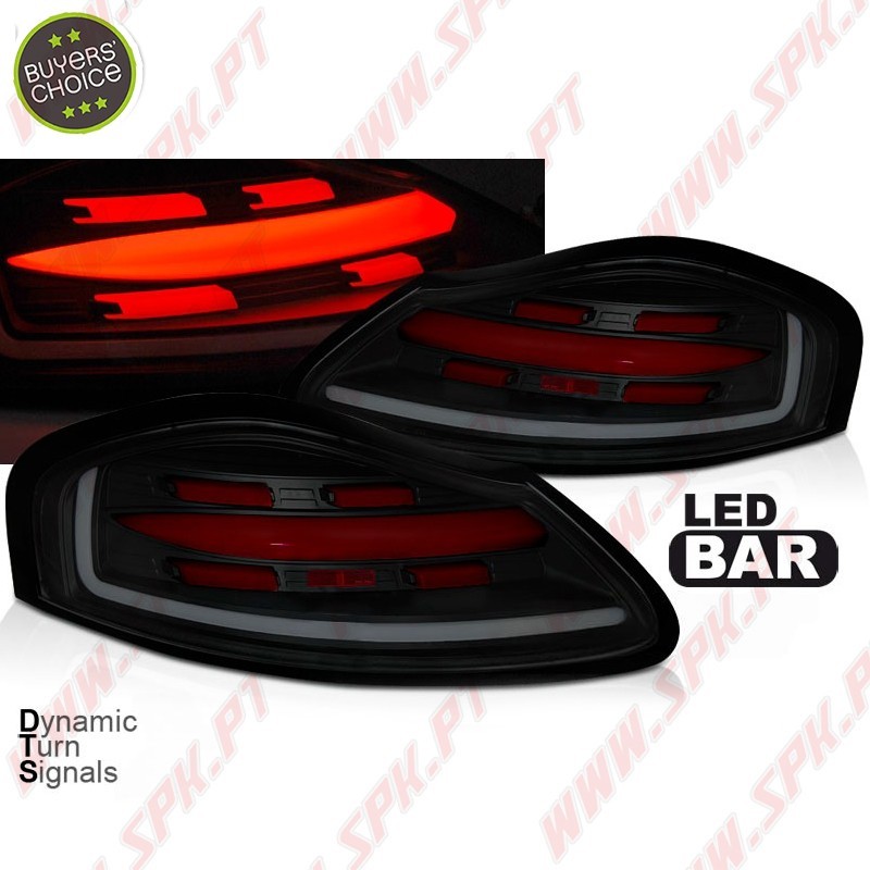 Farolins LED-BAR Smoke Black - Porsche Boxster 986 (1996-2004) Farolins LED-BAR Smoke Black - Porsche Boxster 986 (1996-2004)