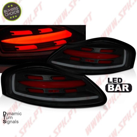 Farolins LED-BAR Smoke Black - Porsche Boxster 986 (1996-2004)