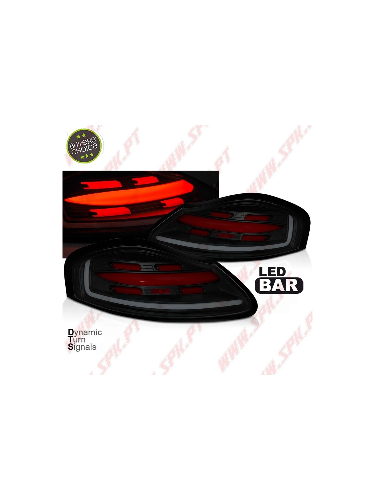 Farolins LED-BAR Smoke Black - Porsche Boxster 986 (1996-2004) Farolins LED-BAR Smoke Black - Porsche Boxster 986 (1996-2004)