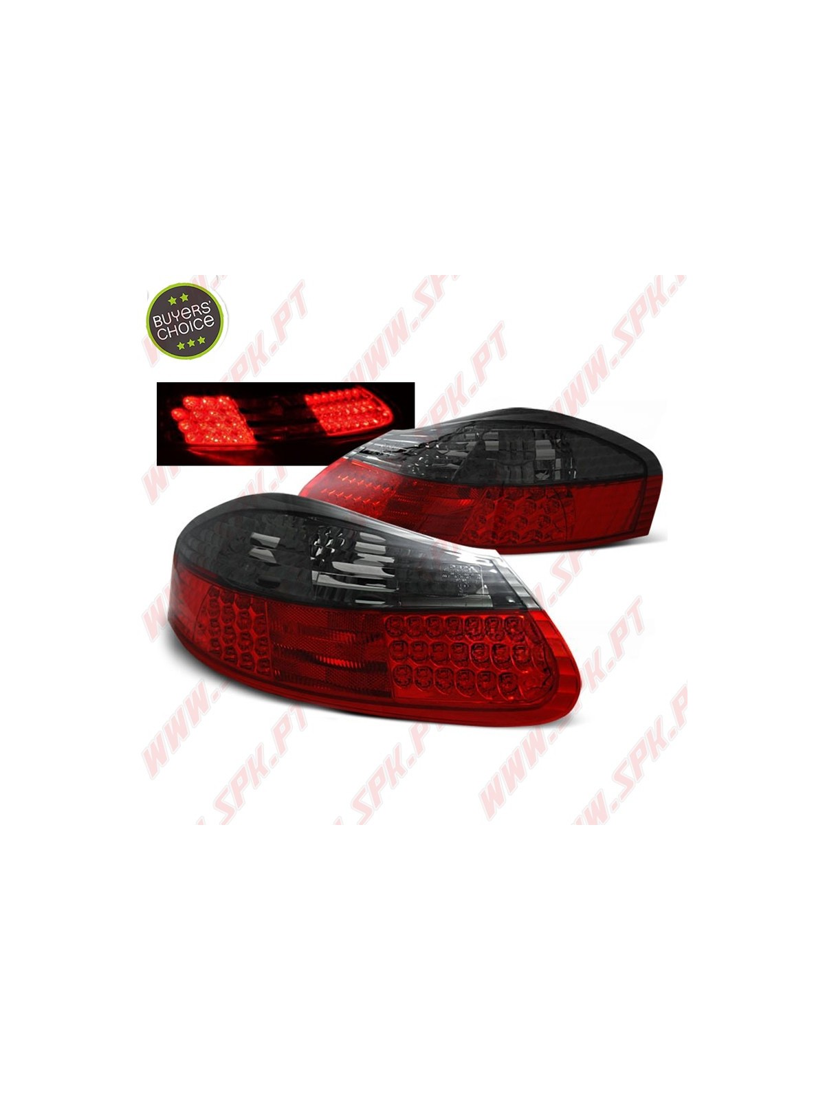 Farolins LED Red+Black - Porsche Boxster 986 (1996-2004)