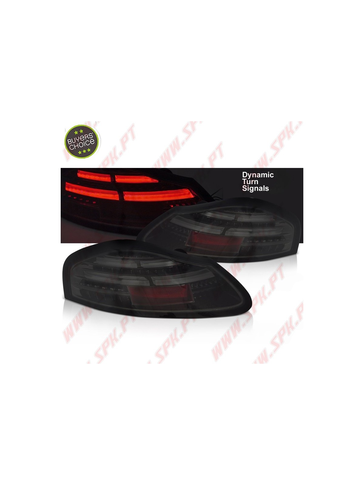 Farolins FULL-LED Smoke Black - Porsche Boxster 986 (1996-2004)