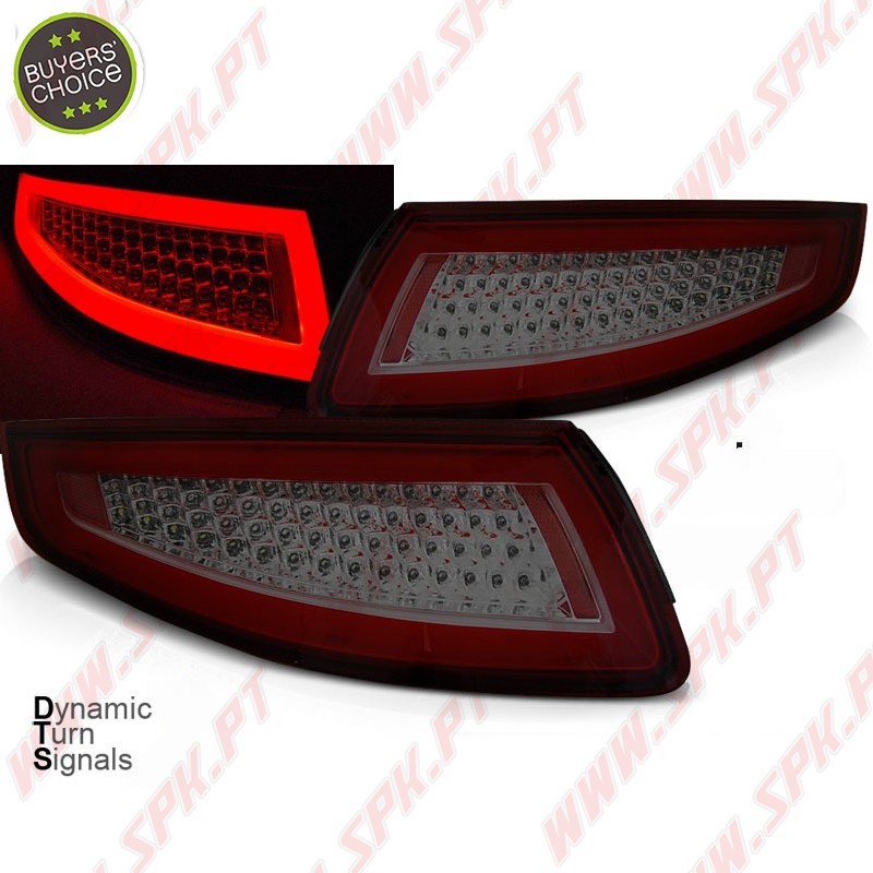 Farolins LED-BAR Red+Smoke - Porsche 911 997 (2004-2009) Farolins LED-BAR Red+Smoke - Porsche 911 997 (2004-2009)