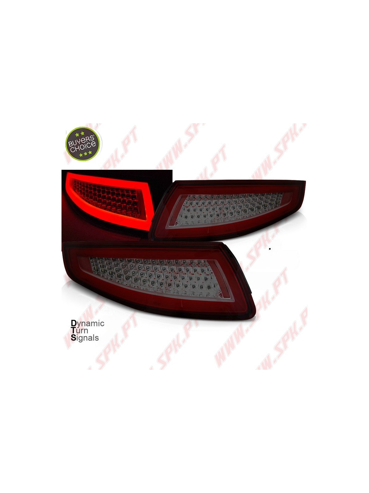 Farolins LED-BAR Red+Smoke - Porsche 911 997 (2004-2009) Farolins LED-BAR Red+Smoke - Porsche 911 997 (2004-2009)