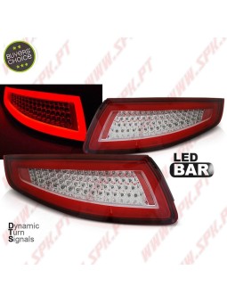 Farolins LED-BAR Red+Clear - Porsche 911 997 (2004-2009)
