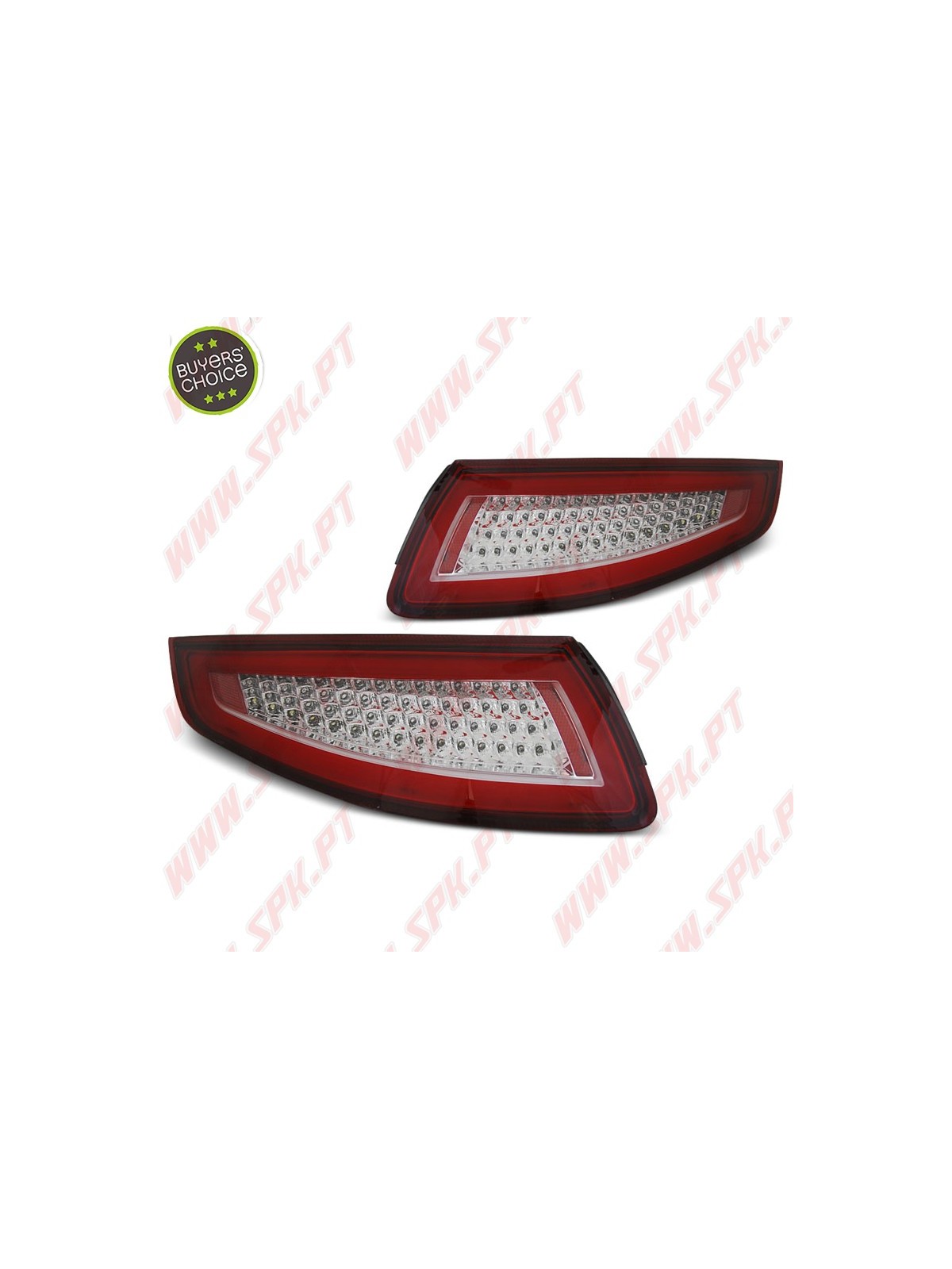 Farolins LED-BAR Red+Clear - Porsche 911 997 (2004-2009)