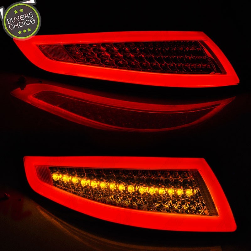 Farolins LED-BAR Chrome+Smoke - Porsche 911 997 (2004-2009)