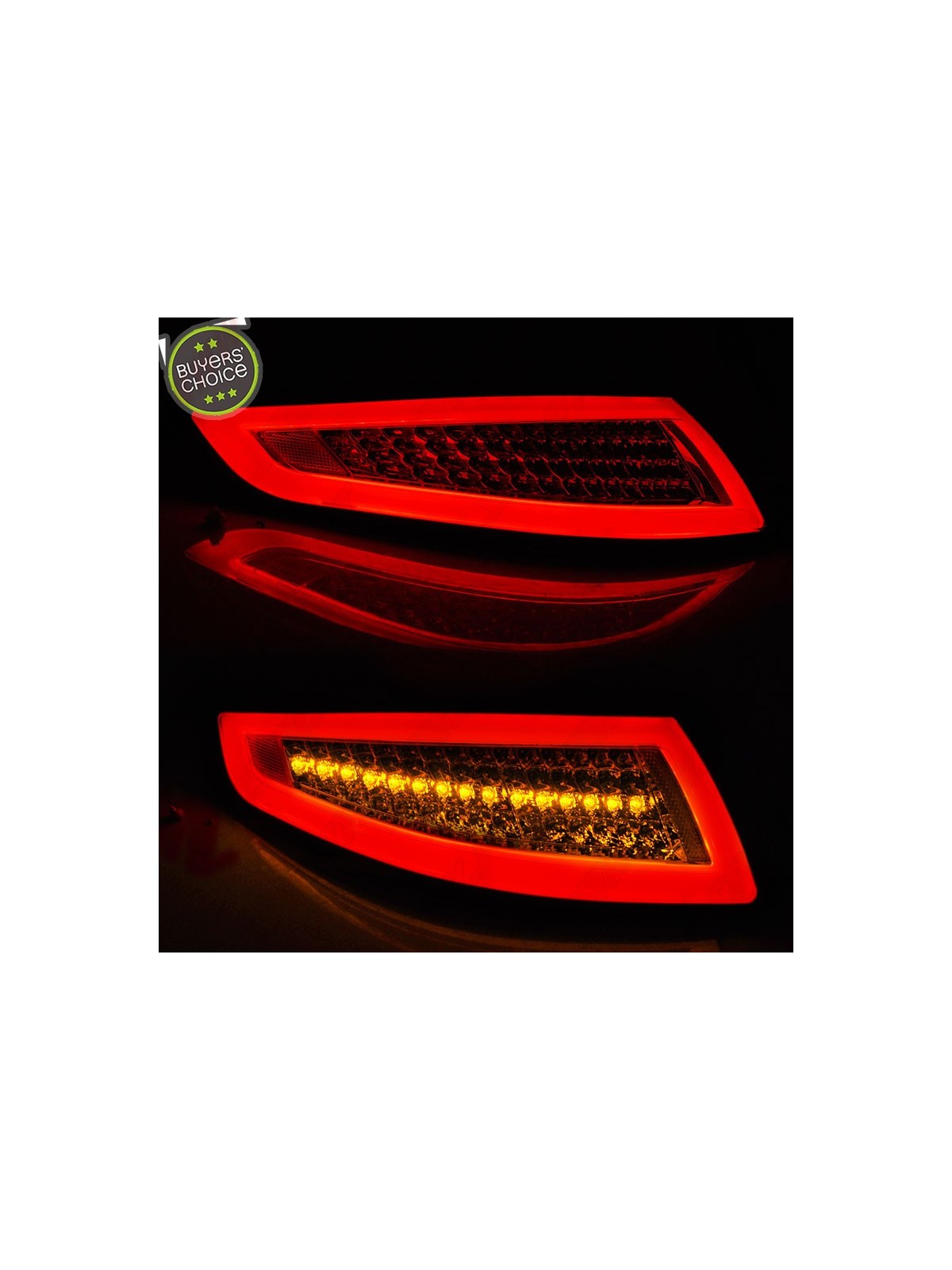 Farolins LED-BAR Chrome+Smoke - Porsche 911 997 (2004-2009)