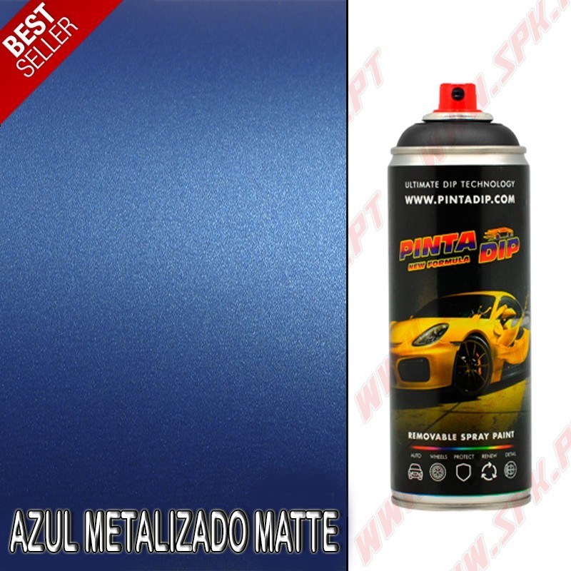 Spray 400ml Pinta Dip - Azul Metalizado Matte Spray 400ml Pinta Dip - Azul Metalizado Matte