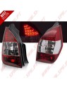Farolins LED Red+Clear - Citroen C2 (2003-2010)