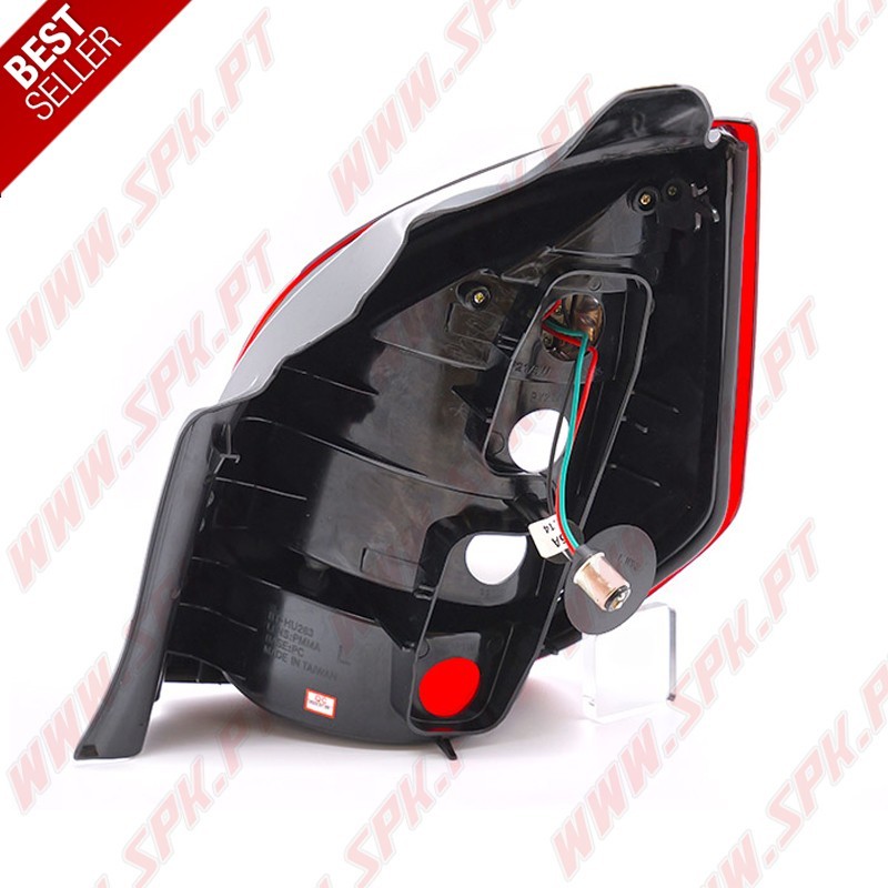 Farolins LED Red+Smoke - Citroen C2 (2003-2010) Farolins LED Red+Smoke - Citroen C2 (2003-2010)