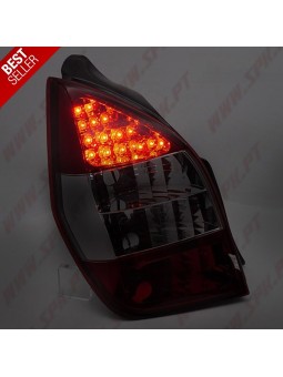 Farolins LED Red+Smoke - Citroen C2 (2003-2010)