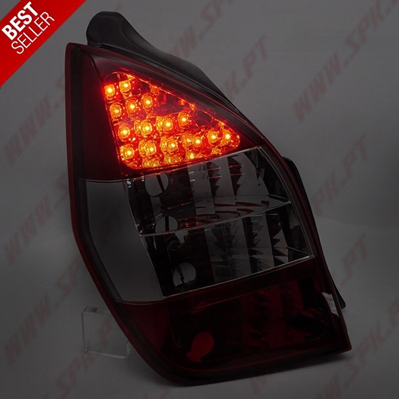 Farolins LED Red+Smoke - Citroen C2 (2003-2010) Farolins LED Red+Smoke - Citroen C2 (2003-2010)