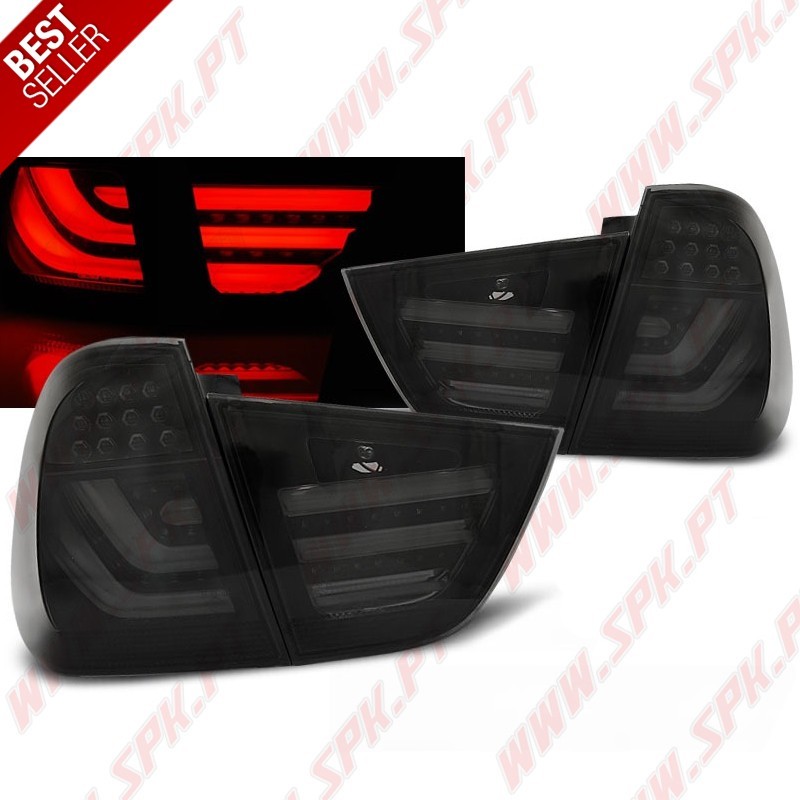 Farolins LED-BAR Black+Smoke - BMW E91 LCI Touring (2009-2011) Farolins LED-BAR Black+Smoke - BMW E91 LCI Touring (2009-2011)