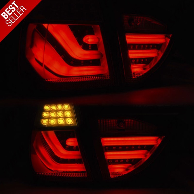 Farolins LED-BAR Red+Clear - BMW E91 Touring LCI (2009-2011) Farolins LED-BAR Red+Clear - BMW E91 Touring LCI (2009-2011)