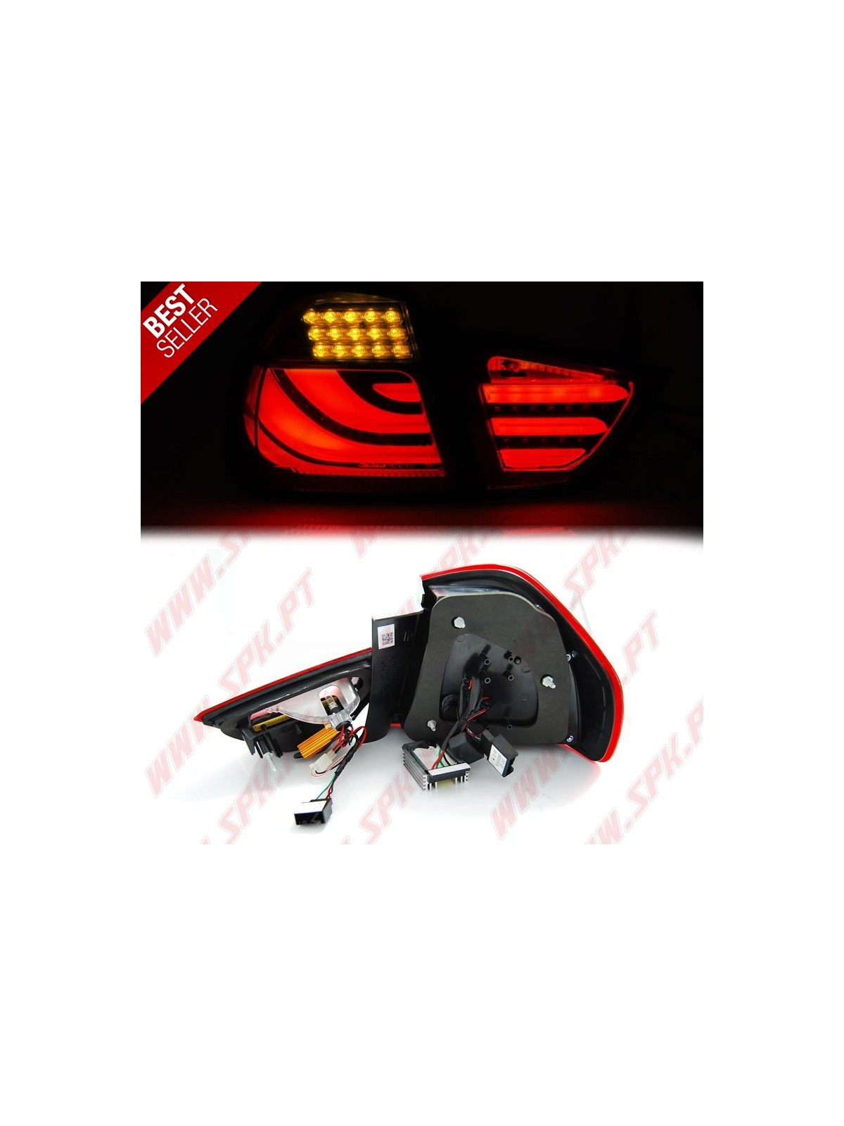 Farolins LED-BAR Red+Smoke - BMW E91 Touring LCI (2009-2011)