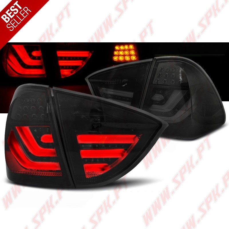 Farolins LED-BAR Smoke - BMW E91 Touring (2005-2008) Farolins LED-BAR Smoke - BMW E91 Touring (2005-2008)