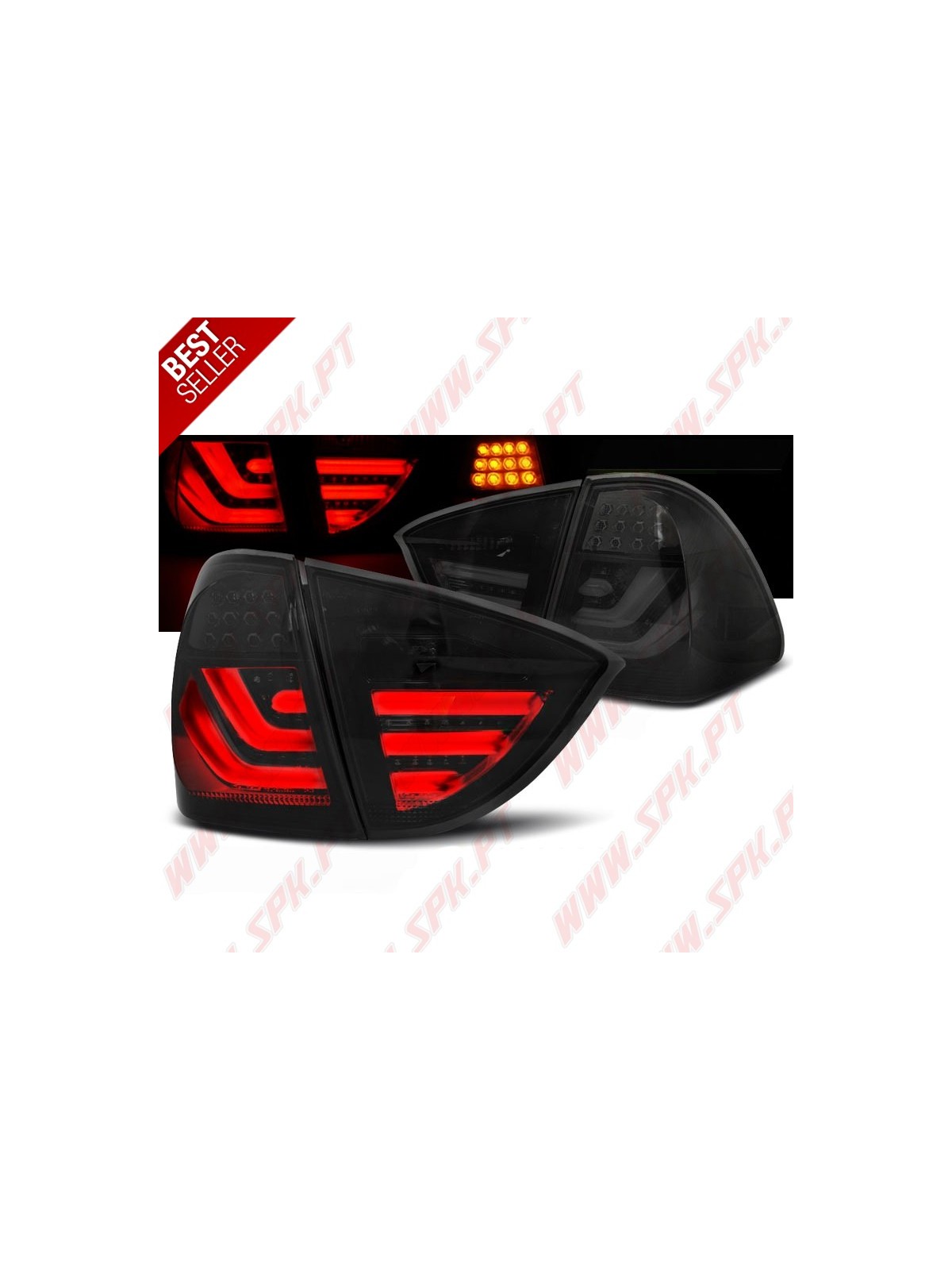 Farolins LED-BAR Smoke - BMW E91 Touring (2005-2008) Farolins LED-BAR Smoke - BMW E91 Touring (2005-2008)