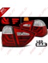 Farolins LED-BAR Red+Clear - BMW E91 Touring (2005-2008) Farolins LED-BAR Red+Clear - BMW E91 Touring (2005-2008)