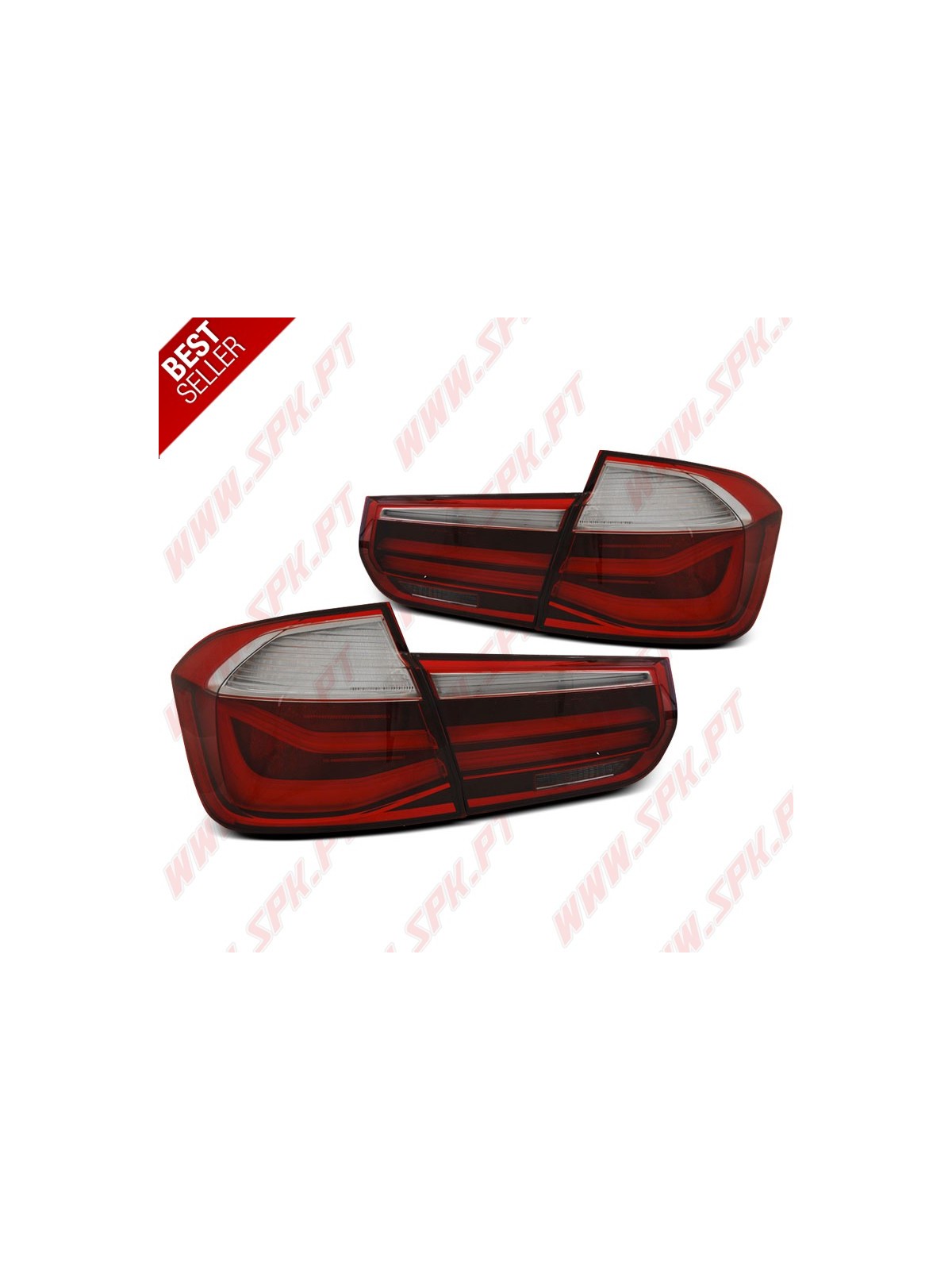 Farolins LED-BAR Red+Clear - BMW F30 Sedan (2011-2015) Farolins LED-BAR Red+Clear - BMW F30 Sedan (2011-2015)