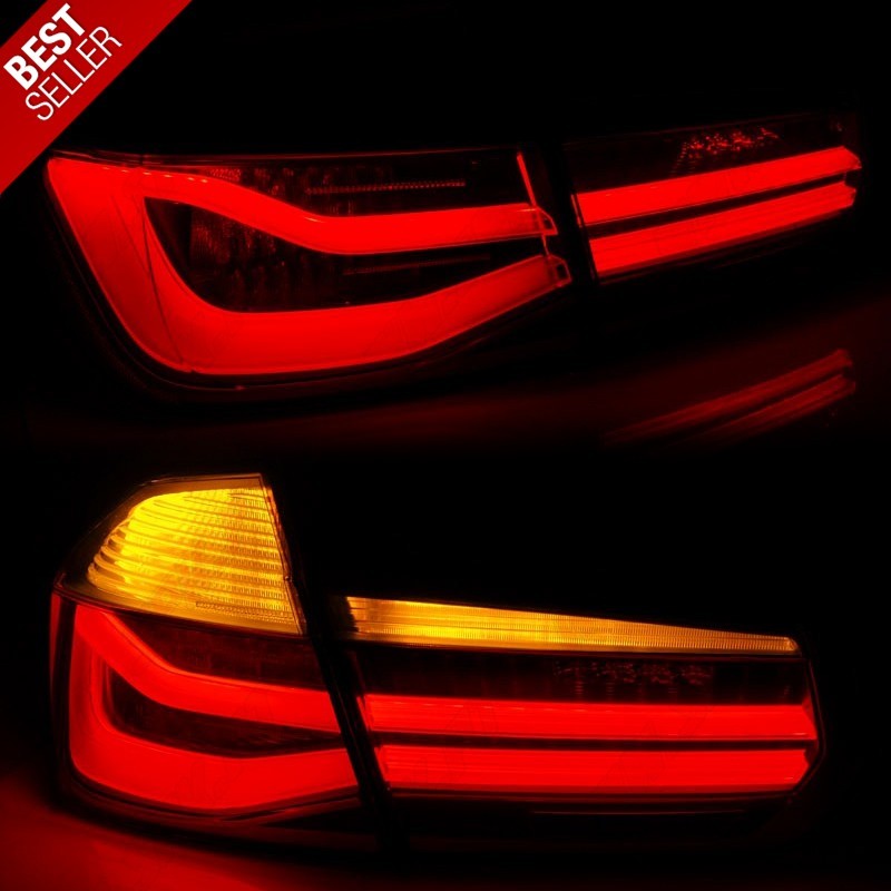 Farolins LED-BAR Smoke - BMW F30 Sedan (2011-2015) Farolins LED-BAR Smoke - BMW F30 Sedan (2011-2015)
