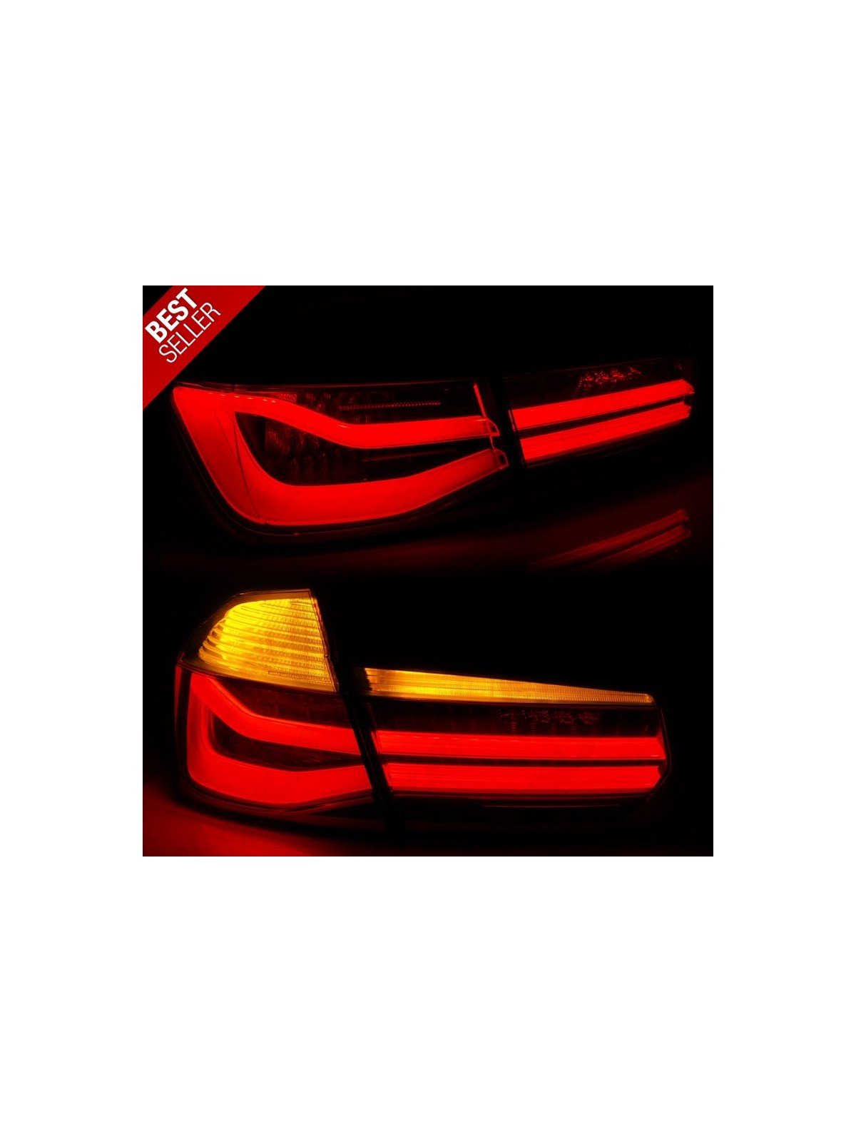 Farolins LED-BAR Smoke - BMW F30 Sedan (2011-2015) Farolins LED-BAR Smoke - BMW F30 Sedan (2011-2015)