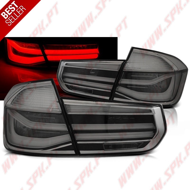 Farolins LED-BAR Smoke - BMW F30 Sedan (2011-2015) Farolins LED-BAR Smoke - BMW F30 Sedan (2011-2015)