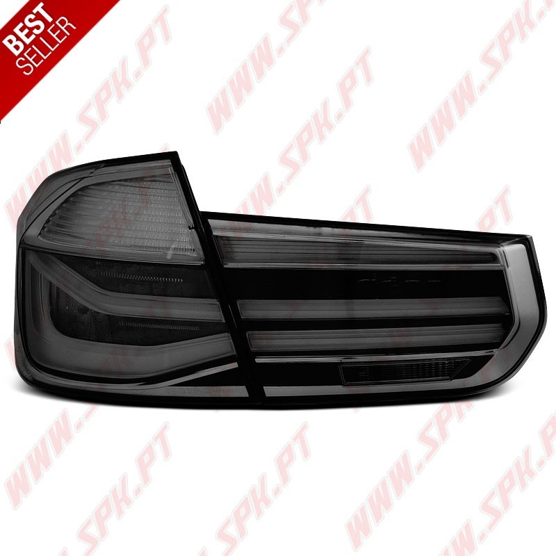 Farolins LED-BAR Smoke - BMW F30 Sedan (2011-2015) Farolins LED-BAR Smoke - BMW F30 Sedan (2011-2015)