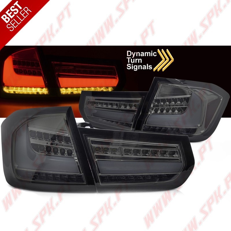 Farolins LED-Dynamic Smoke - BMW F30 Sedan (2011-2015) Farolins LED-Dynamic Smoke - BMW F30 Sedan (2011-2015)